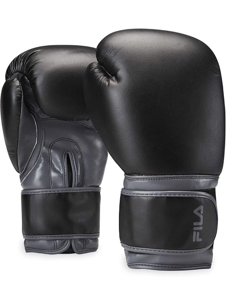 Fila Boxing Gloves 18 Oz Black