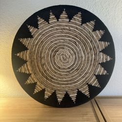 Woven Basket Wall Decor