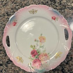 Vintage German Porcelain Plate