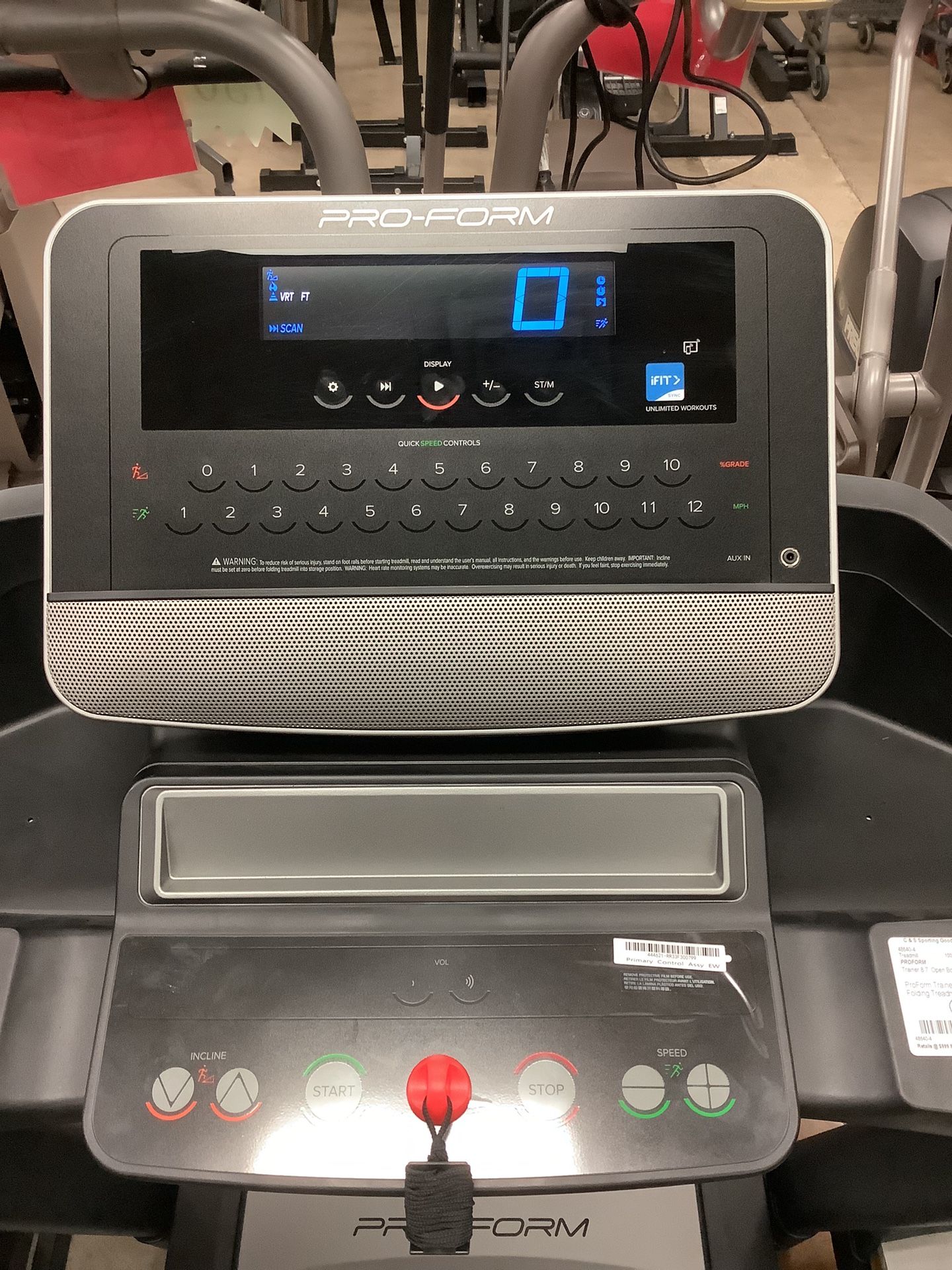 ProForm Trainer 8.7 Folding Treadmill (Retails At 999) for Sale in