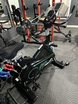 Magnetic stationary exercise bike