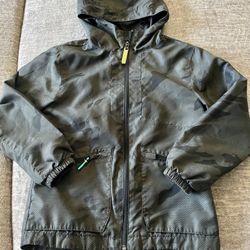 Boys Camo Windbreaker