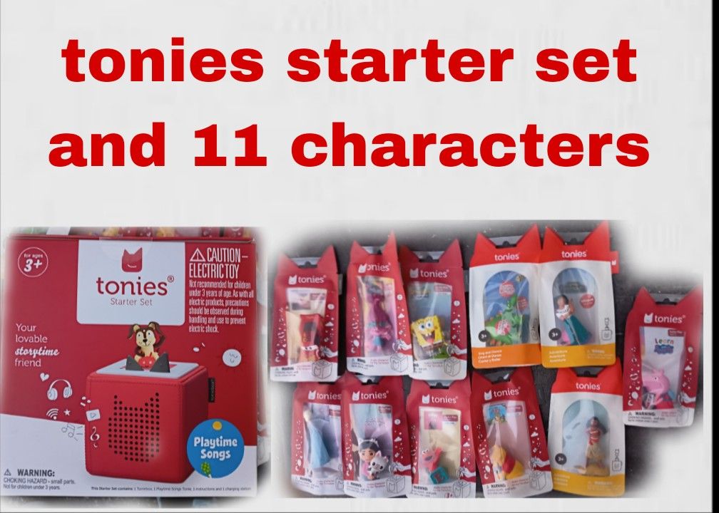 tonies Playtime Puppy Toniebox 2 Starter Set + 11 additional characters