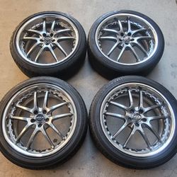 18 Inch PIAA Made In Japan Rims Wheels  5x100