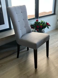 Grey Chair/ Accent Chair/ Desk Chair