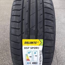 225/45/18 New Tires Delinte 