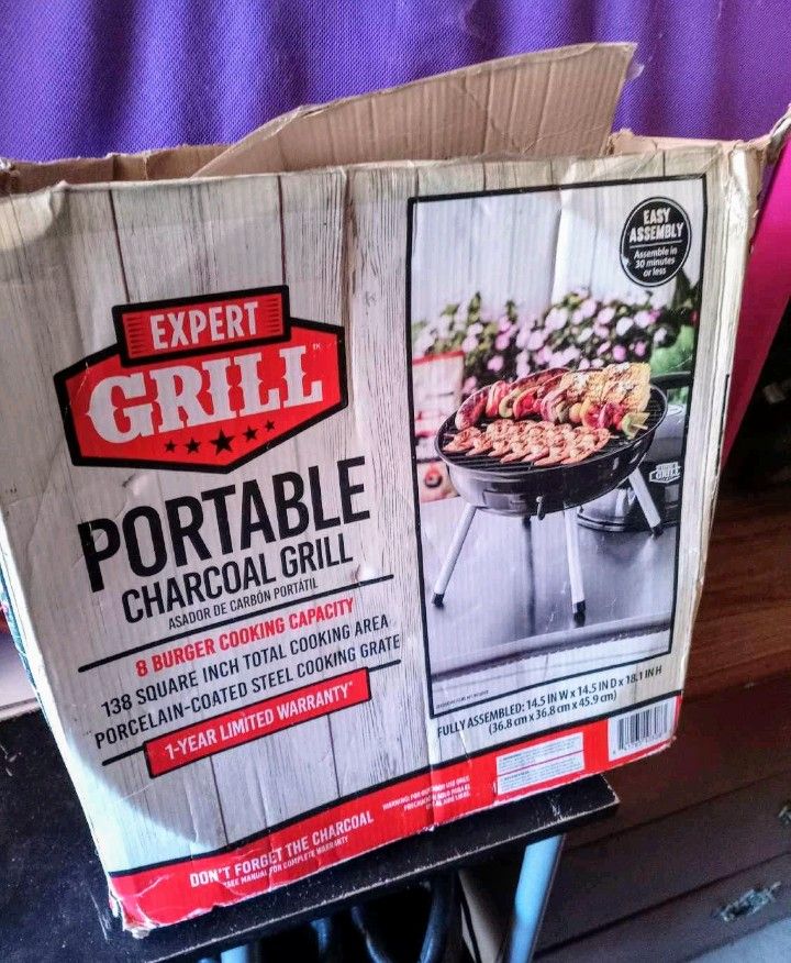 Expert Portable Charcoal Grill Tabletop