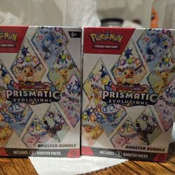 Pokemon Prismatic Evolutions Booster Bundles
