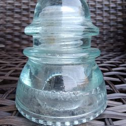 Vintage Glass Hemingray Insulator