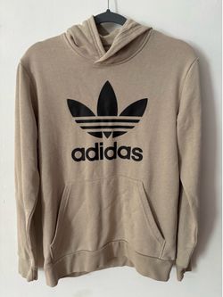 Adidas Tan Logo Hoodie