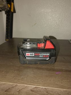 Milwaukee Battery (M18 -4.0 Amp Hr