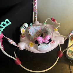 minnie mouse baby bouncer 