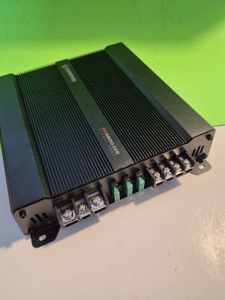 MEMPHIS 3200 WATTS MONOBLOCK 1 OHM STABLE BUILT IN CROSSOVER WITH BASS CONTROL CAR AMPLIFIER ( BRAND NEW PRICE IS LOWEST INSTALL NOT AVAILABLE )
