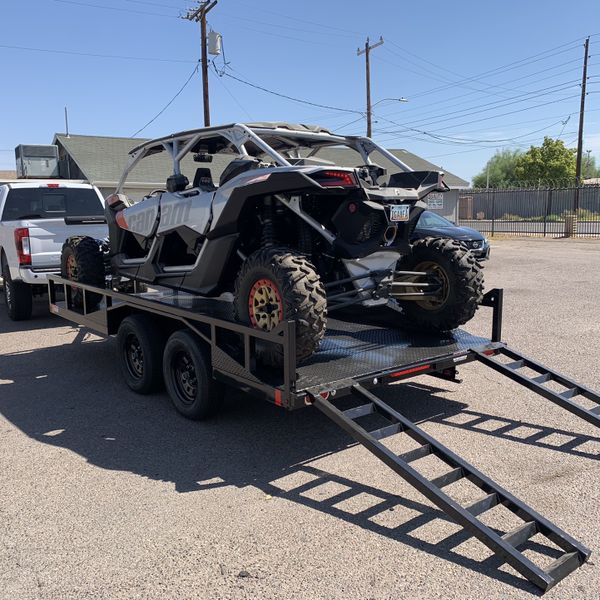 UTV Trailer, Side By Side , Can Am X3, Custom Made Trailer for Sale in