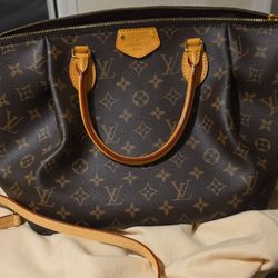 Louis Vuitton Monogram Satchel with Detachable Adjustable Strap & Dust Bag