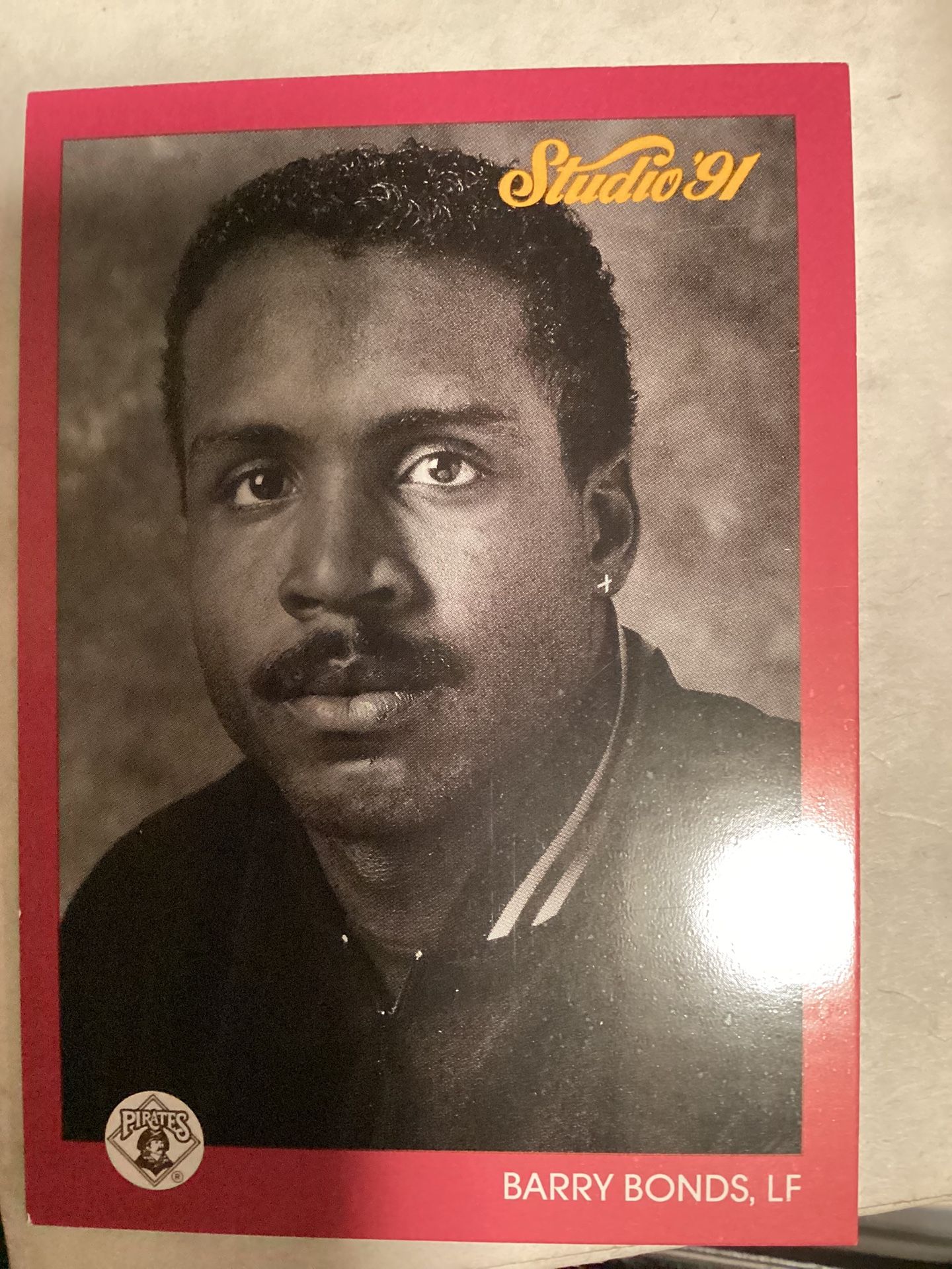 Barry Bonds Baseball Card
