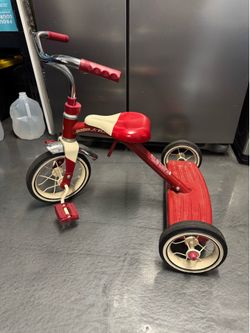 Radio Flyer Tricycle and 2 scooters
