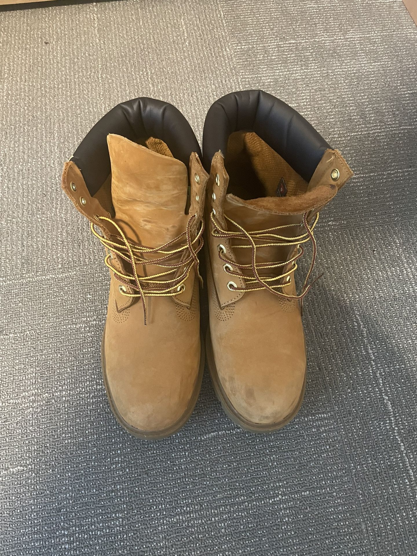 Timberland 6” Premium Boots Size 10