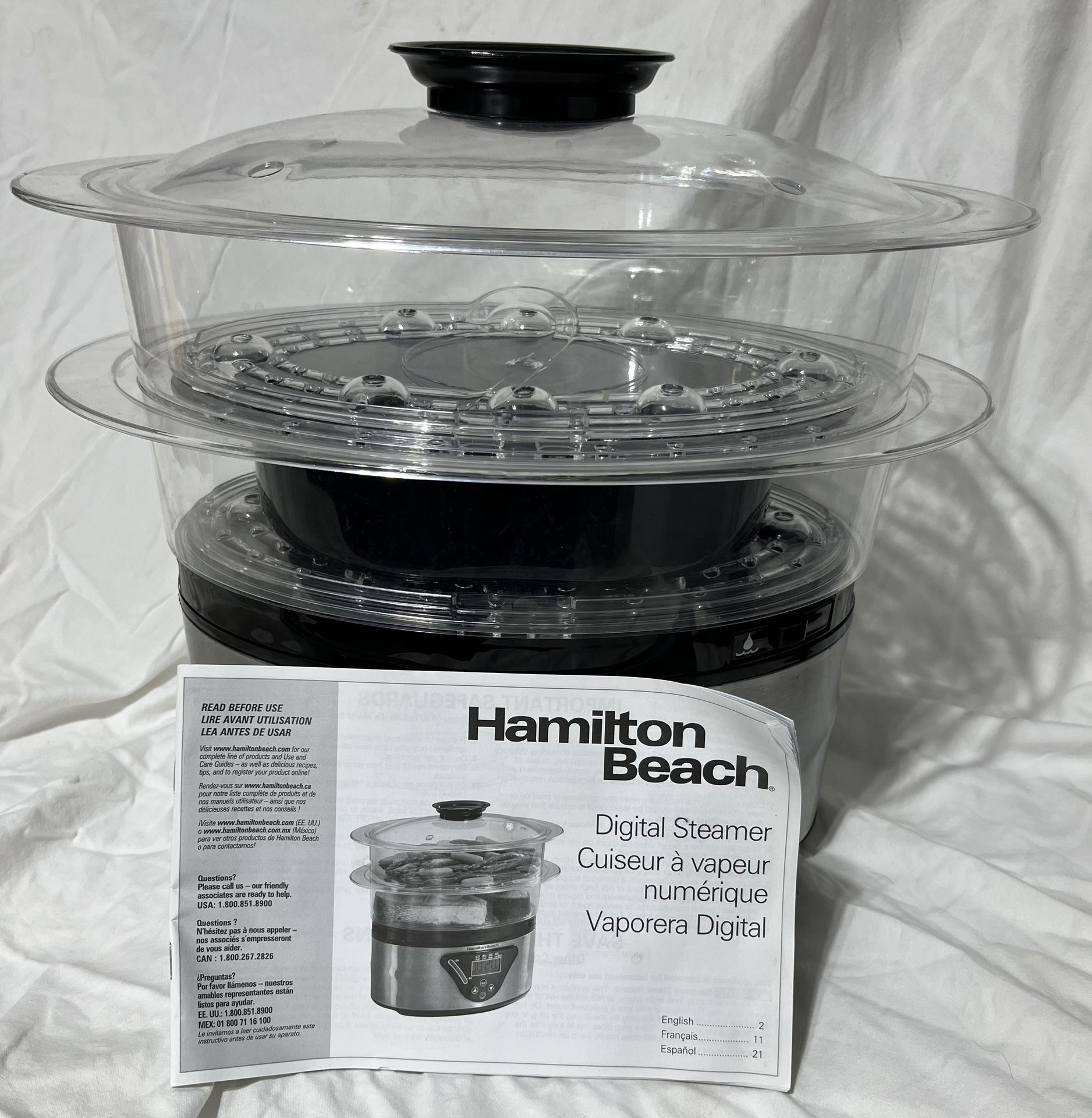 Hamilton Beach Steamer