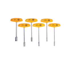 WIHA 6PC Classic Grip T-Handle Nut Driver