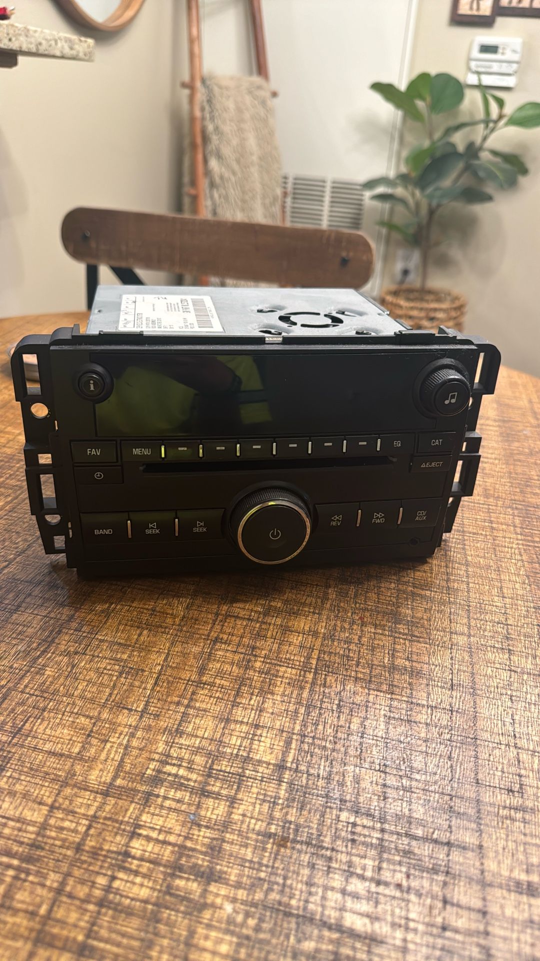 Radio Stock Chevy Silverado 2007