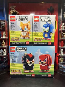 40627, 40628 & 40672 LEGO BrickHeadz Sonic the Hedgehog