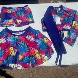 New 3 Piece Bathing suit