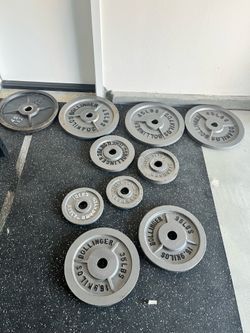 Metal Barbell Weights