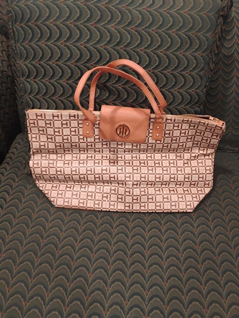 Pre-owned Tommy Hilfiger Tote Bag