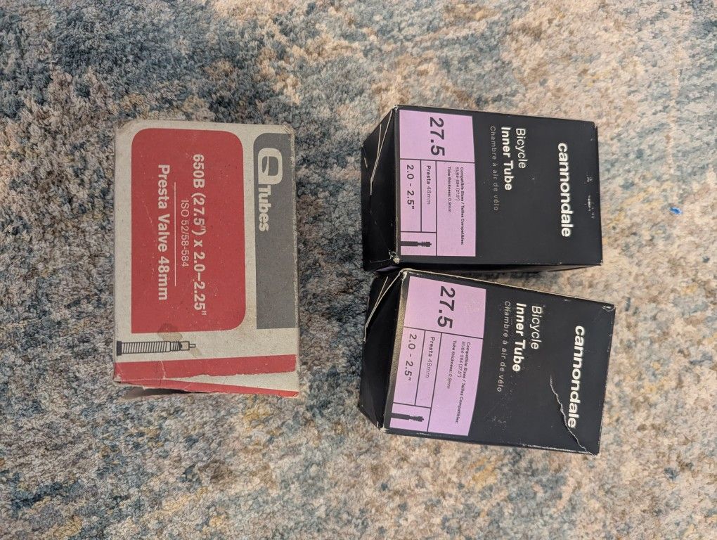 27.5" Mountain Bike Tires Presta Valve