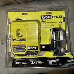 RYOBI ONE+ 18V HIGH PERFORMANCE Starter Kit
