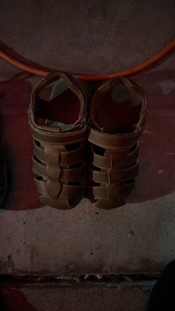 Brown Sandals Size 11