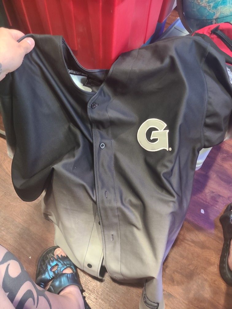 Georgetown Hoyas Baseball Jersey Size XXL Colleseum Sport Brand