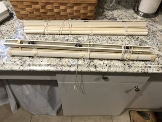 Three window blinds