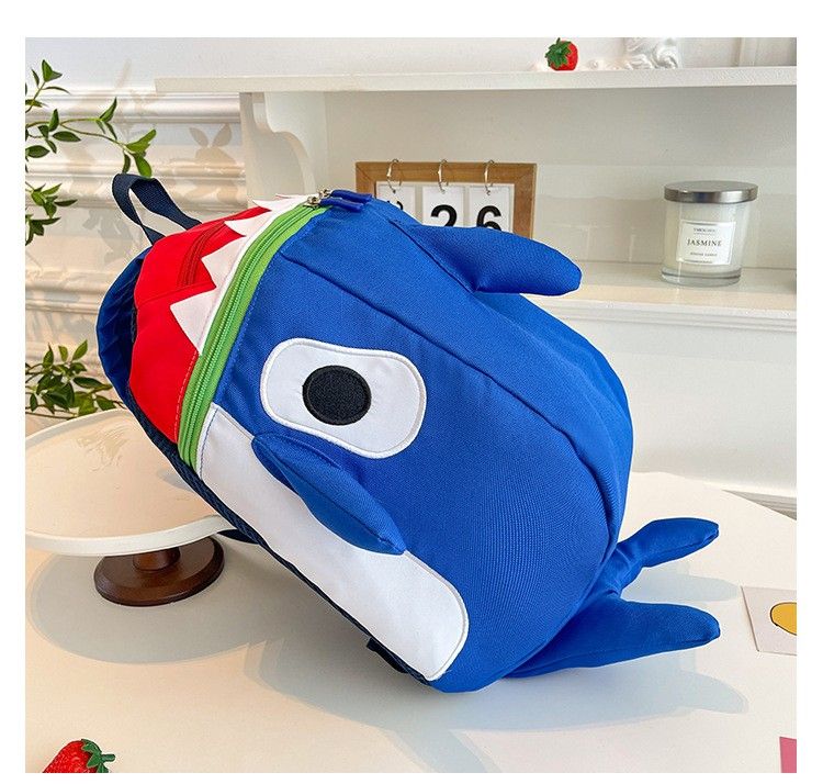 NWT Mini Shark Book Bag For Kids Backpack Children's