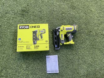 Ryobi 18v Straight Finish Nailer 16ga Model P326 (Tool Only)