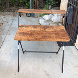 Compact Two Tier Desk