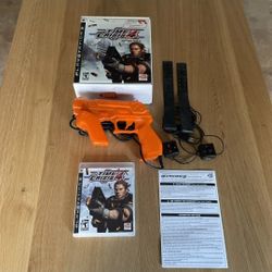 Time Crisis 4 + GunCon3 PS3 (Sony PlayStation 3, 2007) CIB Complete w/ Sensors