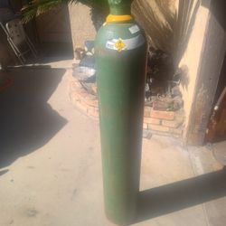 VERY LARGE OXYGEN WELDING TANK CERTIFIED