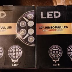 7" Jumbo LED Off-road/Truck Lights