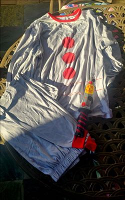 Spirit Halloween Costume clown 🤡 size large