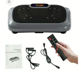 HOTWAVE Vibration Plate - 9 Modes Silent Motor 450LB Capacity, Full-Body Home Fitness Lymphatic Drainage Platfor