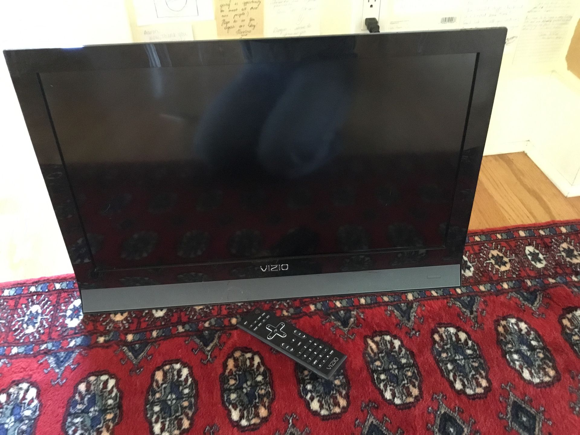 VIZIO Model No. M260VA Flat Screen TV w/ remote. Used but working fine