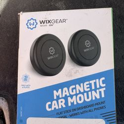 WixGear [2 Pack] Universal Air Vent Magnetic Phone Holder for Car Phone Mount