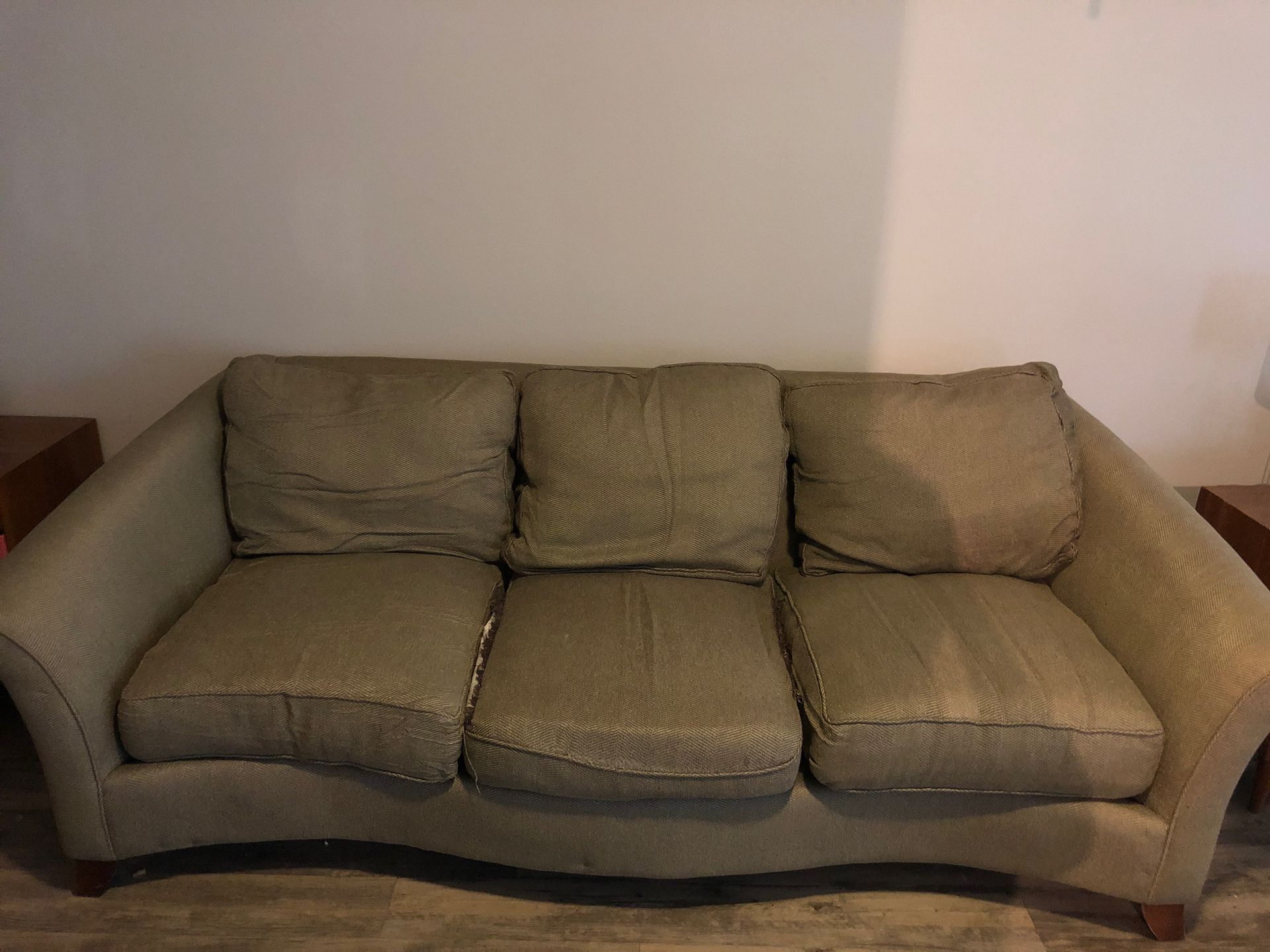 Free, very used couch