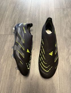 Adidas Predator Elite Laceless FG Electric Stealth Pack JI1078 New soccer cleat Men’s Sz 7