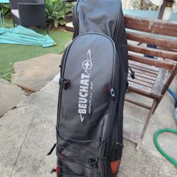 Spearfishing Bag Beuchat Mundial BP 2 Black Backpack