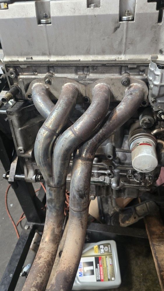 K24a2 Header Off 2004 Acura Tsx