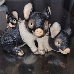 Harvey Knox Kingdom Ceramic Painted Pig