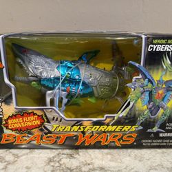 Cybershark Mega Class Transformers Beast Wars Transmetals 2